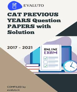 CAT Previous Year Question Papers with solutions book logo