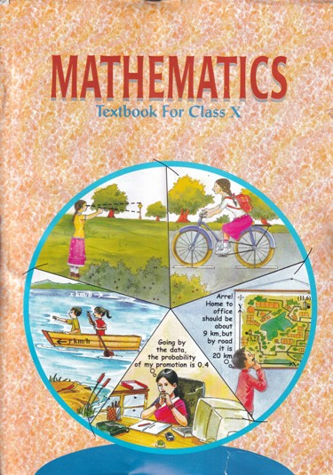 NCERT Class 10 Maths book logo